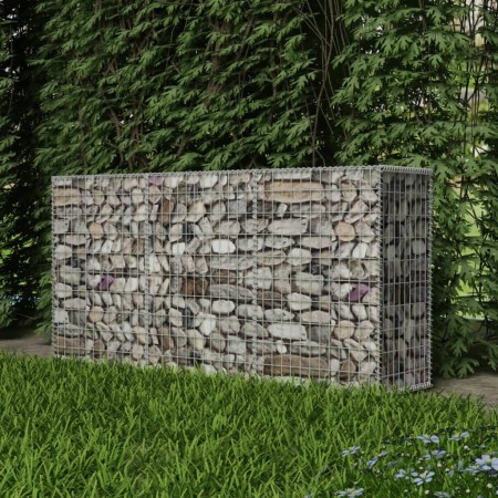 Cesta de muro de gaviones acero galvanizado 200x50x100 cm de vidaXL, Paneles de vallas - Ref: Foro24-142552, Precio: 102,23 €...