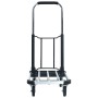 Folding silver aluminum transport cart 150 kg by vidaXL, Stairs on wheels - Ref: Foro24-146448, Price: 91,67 €, Discount: %