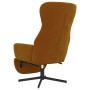 Relaxation armchair with brown velvet footrest by vidaXL, Armchairs - Ref: Foro24-3097503, Price: 150,79 €, Discount: %