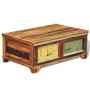 Mesa de centro vintage con almacenaje madera reciclada de vidaXL, Mesas de centro - Ref: Foro24-241092, Precio: 276,99 €, Des...