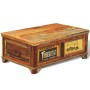 Mesa de centro vintage con almacenaje madera reciclada de vidaXL, Mesas de centro - Ref: Foro24-241092, Precio: 276,99 €, Des...