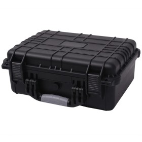 Black equipment protective case 40.6x33x17.4 cm by vidaXL, Camera bags and cases - Ref: Foro24-142167, Price: 54,47 €, Discou...