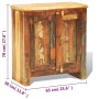 Vintage-Möbel mit 2 Türen aus recyceltem Massivholz von vidaXL, Sideboards - Ref: Foro24-241091, Preis: 242,34 €, Rabatt: %