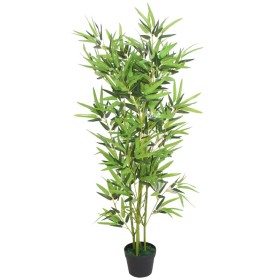 Artificial bamboo tree with pot 120 cm green by vidaXL, artificial flora - Ref: Foro24-244456, Price: 42,99 €, Discount: %