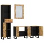 4-piece bathroom furniture set solid mango wood by vidaXL, Bathroom furniture - Ref: Foro24-3200641, Price: 354,86 €, Discoun...