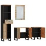 Bathroom furniture set 4 pieces solid recycled wood by vidaXL, Bathroom furniture - Ref: Foro24-3200643, Price: 370,99 €, Dis...