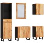 Conjunto de muebles de baño 5 piezas madera maciza de acacia de vidaXL, Muebles de baño - Ref: Foro24-3200646, Precio: 456,67...