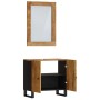 Conjunto de muebles de baño 2 piezas madera maciza de mango de vidaXL, Muebles de baño - Ref: Foro24-3200636, Precio: 146,56 ...