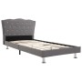 Light gray fabric bed frame 90x200 cm by vidaXL, Beds and slatted bases - Ref: Foro24-280537, Price: 164,39 €, Discount: %