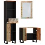 Bathroom furniture set 3 pieces solid recycled wood by vidaXL, Bathroom furniture - Ref: Foro24-3200639, Price: 286,90 €, Dis...