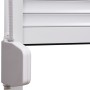 White aluminum blind 110x220 cm by vidaXL, Shutters - Ref: Foro24-144971, Price: 287,41 €, Discount: %