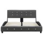 Estructura de cama cuero sintético gris 120x200 cm de vidaXL, Camas y somieres - Ref: Foro24-280323, Precio: 161,99 €, Descue...