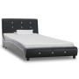 Black synthetic leather bed frame 90x200 cm by vidaXL, Beds and slatted bases - Ref: Foro24-280317, Price: 171,99 €, Discount: %