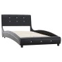 Black synthetic leather bed frame 90x200 cm by vidaXL, Beds and slatted bases - Ref: Foro24-280317, Price: 171,99 €, Discount: %