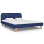 Blue fabric bed frame 180x200 cm by vidaXL, Beds and slatted bases - Ref: Foro24-280880, Price: 184,99 €, Discount: %