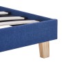 Blue fabric bed frame 180x200 cm by vidaXL, Beds and slatted bases - Ref: Foro24-280880, Price: 184,99 €, Discount: %