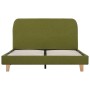 Green fabric bed frame 120x200 cm by vidaXL, Beds and slatted bases - Ref: Foro24-280882, Price: 207,45 €, Discount: %