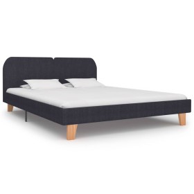 Dark gray fabric bed frame 180x200 cm by vidaXL, Beds and slatted bases - Ref: Foro24-280870, Price: 247,35 €, Discount: %