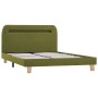 Estructura de cama con LED tela verde 120x200 cm de vidaXL, Camas y somieres - Ref: Foro24-280907, Precio: 184,99 €, Descuent...