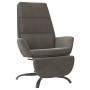 Relaxation armchair with dark gray velvet footrest by vidaXL, Armchairs - Ref: Foro24-3097909, Price: 119,99 €, Discount: %