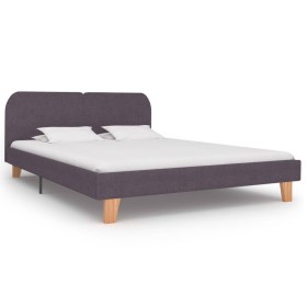 Taupe fabric bed frame 180x200 cm by vidaXL, Beds and slatted bases - Ref: Foro24-280890, Price: 173,99 €, Discount: %