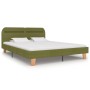 Bed frame with LED green fabric 180x200 cm by vidaXL, Beds and slatted bases - Ref: Foro24-280910, Price: 174,72 €, Discount: %