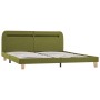 Bed frame with LED green fabric 180x200 cm by vidaXL, Beds and slatted bases - Ref: Foro24-280910, Price: 174,72 €, Discount: %