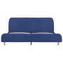 Blue fabric bed frame 160x200 cm by vidaXL, Beds and slatted bases - Ref: Foro24-280929, Price: 194,54 €, Discount: %