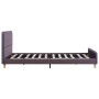 Taupe fabric bed frame 140x200 cm by vidaXL, Beds and slatted bases - Ref: Foro24-280938, Price: 221,94 €, Discount: %