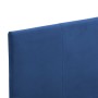 Estructura de cama de tela azul 90x200 cm de vidaXL, Camas y somieres - Ref: Foro24-280951, Precio: 97,72 €, Descuento: %