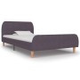 Estructura de cama de tela gris topo 90x200 cm de vidaXL, Camas y somieres - Ref: Foro24-280936, Precio: 122,09 €, Descuento: %