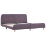 Estructura de cama de tela gris topo 160x200 cm de vidaXL, Camas y somieres - Ref: Foro24-280939, Precio: 166,68 €, Descuento: %