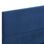 Blue fabric bed frame 140x200 cm by vidaXL, Beds and slatted bases - Ref: Foro24-280953, Price: 216,24 €, Discount: %