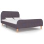 Estructura de cama de tela gris topo 120x200 cm de vidaXL, Camas y somieres - Ref: Foro24-280937, Precio: 206,67 €, Descuento: %