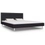 Estructura de cama con LED tela negro 180x200 cm de vidaXL, Camas y somieres - Ref: Foro24-280965, Precio: 254,56 €, Descuent...