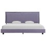 Estructura de cama de tela gris claro 160x200 cm de vidaXL, Camas y somieres - Ref: Foro24-280989, Precio: 184,17 €, Descuent...