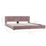 Estructura de cama de terciopelo rosa 180x200 cm de vidaXL, Camas y somieres - Ref: Foro24-280401, Precio: 240,99 €, Descuent...