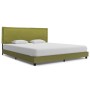 Green fabric bed frame 180x200 cm by vidaXL, Beds and slatted bases - Ref: Foro24-281000, Price: 191,68 €, Discount: %