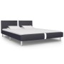 Black synthetic leather bed frame 120x200 cm by vidaXL, Beds and slatted bases - Ref: Foro24-280827, Price: 129,78 €, Discoun...