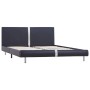 Black synthetic leather bed frame 120x200 cm by vidaXL, Beds and slatted bases - Ref: Foro24-280827, Price: 129,78 €, Discoun...