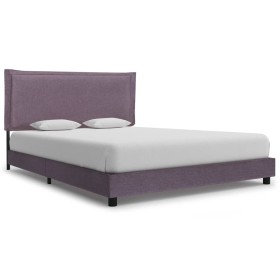 Taupe fabric bed frame 120x200 cm by vidaXL, Beds and slatted bases - Ref: Foro24-281002, Price: 170,99 €, Discount: %