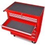 Toolbox trolley 7 drawers red by vidaXL, Cargo forklifts - Ref: Foro24-141955, Price: 235,38 €, Discount: %