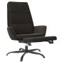 Relaxation armchair with black velvet footrest by vidaXL, Armchairs - Ref: Foro24-3097914, Price: 117,68 €, Discount: %