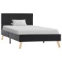 Dark gray fabric bed frame 90x200 cm by vidaXL, Beds and slatted bases - Ref: Foro24-284810, Price: 153,42 €, Discount: %