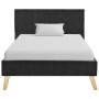 Dark gray fabric bed frame 90x200 cm by vidaXL, Beds and slatted bases - Ref: Foro24-284810, Price: 153,42 €, Discount: %