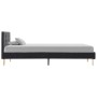 Dark gray fabric bed frame 90x200 cm by vidaXL, Beds and slatted bases - Ref: Foro24-284810, Price: 153,42 €, Discount: %