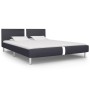 Estructura de cama de cuero sintético negro 140x200 cm de vidaXL, Camas y somieres - Ref: Foro24-280828, Precio: 160,19 €, De...