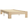 Estructura de cama de madera maciza de pino 100x200 cm de vidaXL, Camas y somieres - Ref: Foro24-283281, Precio: 130,46 €, De...