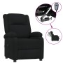 Sillón reclinable eléctrico de tela negro de vidaXL, Sillones - Ref: Foro24-3098355, Precio: 243,78 €, Descuento: %