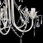 Elegant crystal chandelier pendant lamp 5 bulbs by vidaXL, chandeliers - Ref: Foro24-240687, Price: 100,25 €, Discount: %